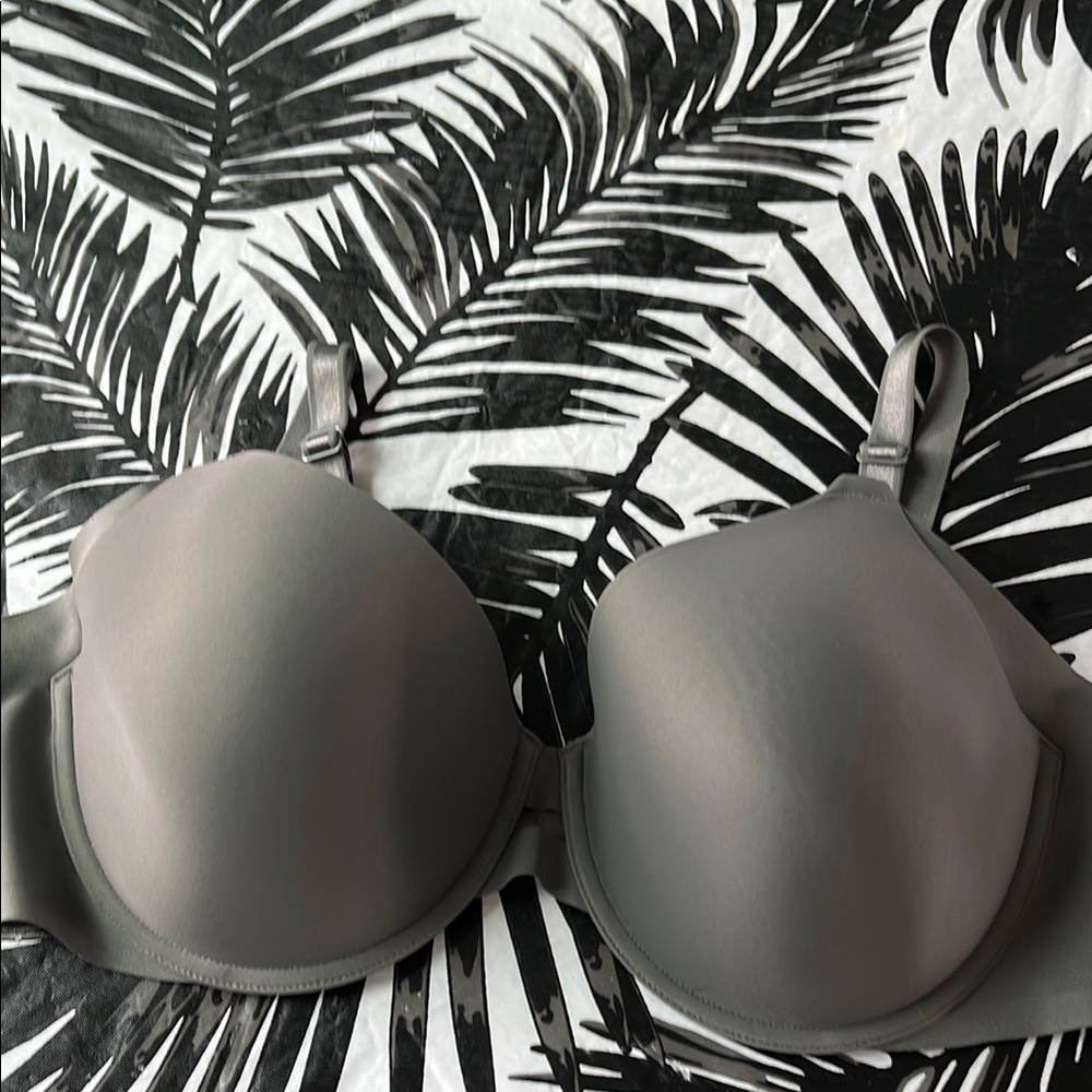 Warner's Elegant Gray Bra